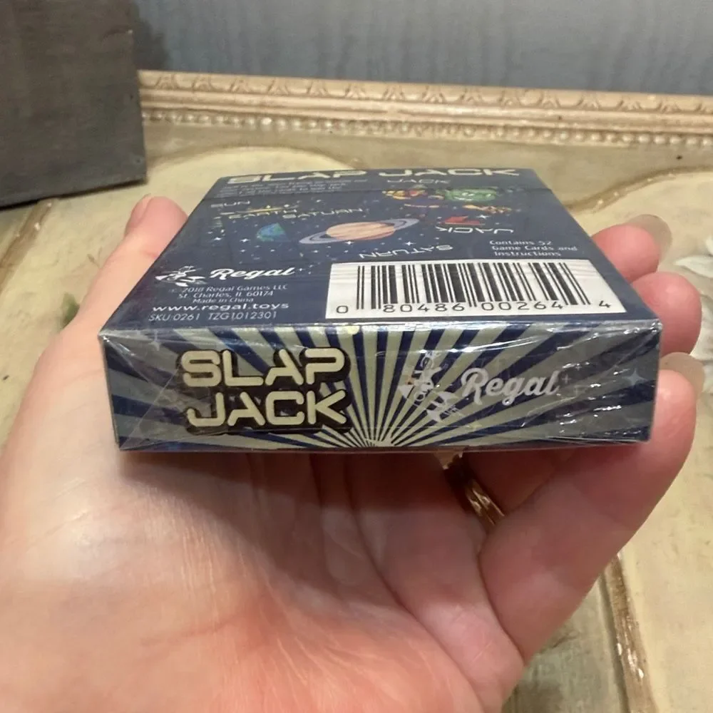 NEW Regal Slap Jack Card Game Sealed